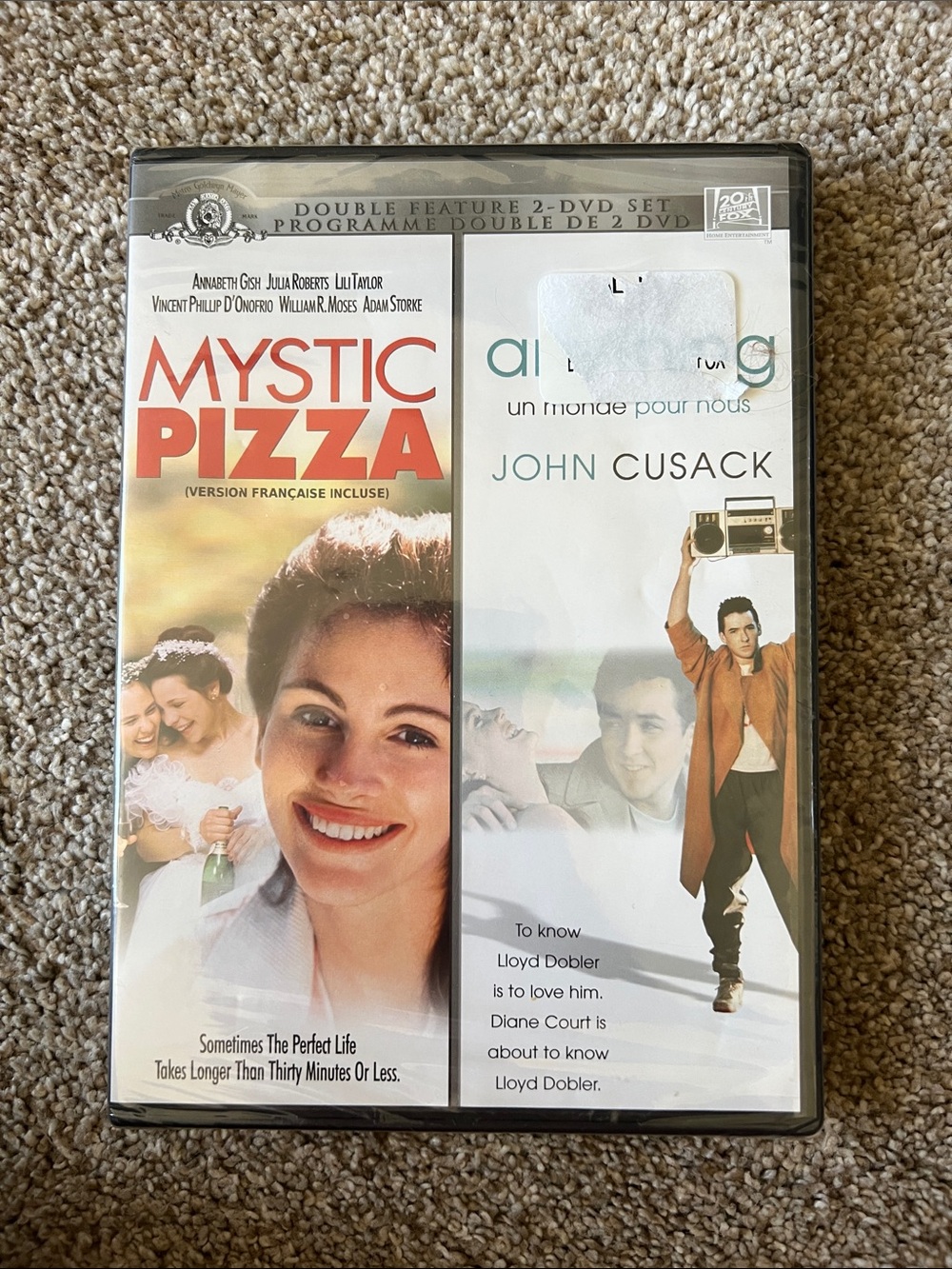 Mystic Pizza / Say Anything - Double Feature DVD / new sealed